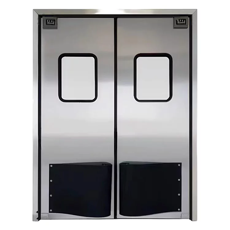 Impact resistant swing door